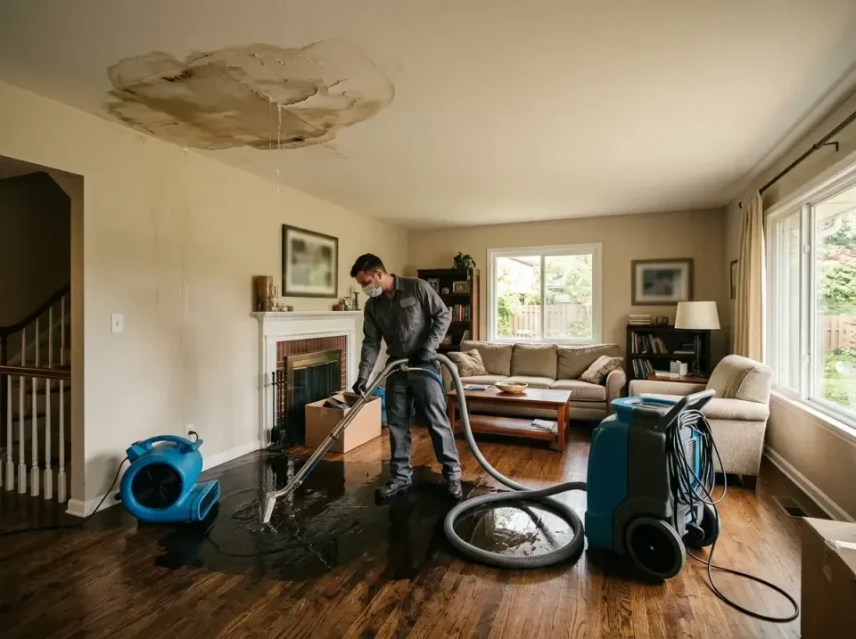 attic-pipe-burst-ceiling-drip-008 — frequently asked questions, Water Damage Restoration & Carpet Care in Oakland Park, FL